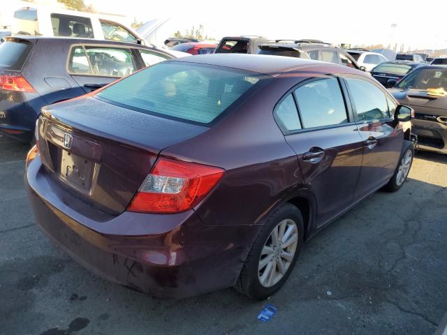 Photo 3 from auction – 2012 HONDA CIVIC EXL with VIN 19XFB2F90CE335485