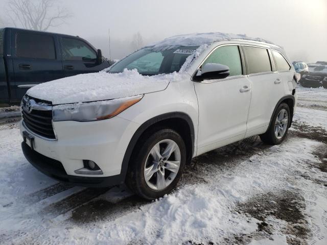 TOYOTA HIGHLANDER 2016 with VIN 5TDDKRFH8GS277676 - Photo from auction