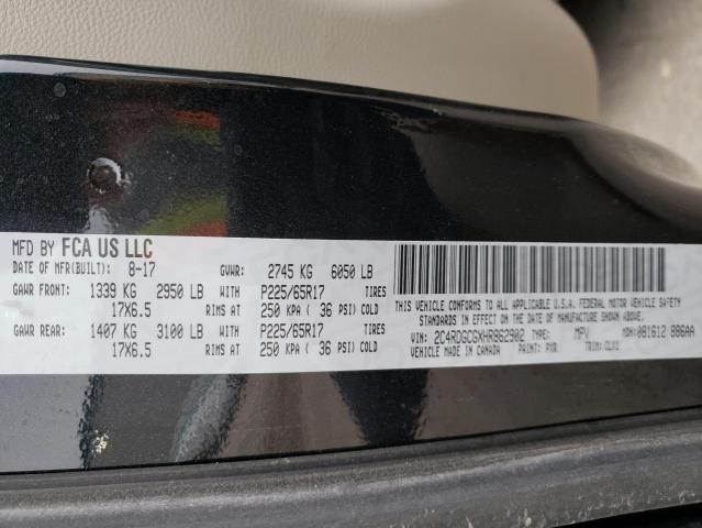 Photo 14 from auction – 2017 DODGE GRAND CARA with VIN 2C4RDGCGXHR862902