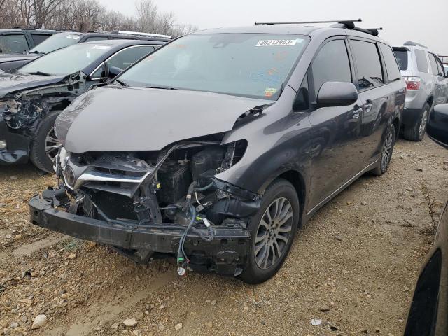 TOYOTA SIENNA XLE 2018 with VIN 5TDYZ3DC4JS939956 - Photo from auction