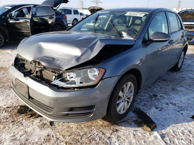 VOLKSWAGEN GOLF 2015 with VIN 3VW217AUXFM076344 - Photo from auction