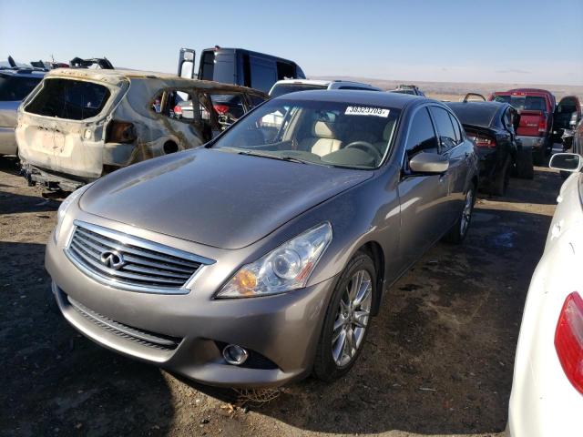 INFINITI G37 2011 with VIN JN1CV6AR0BM410911 - Photo from auction