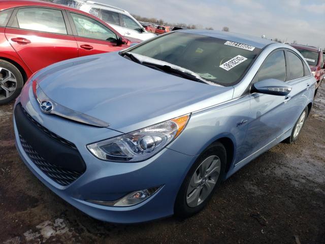 HYUNDAI SONATA HYB 2014 with VIN KMHEC4A40EA109996 - Photo from auction