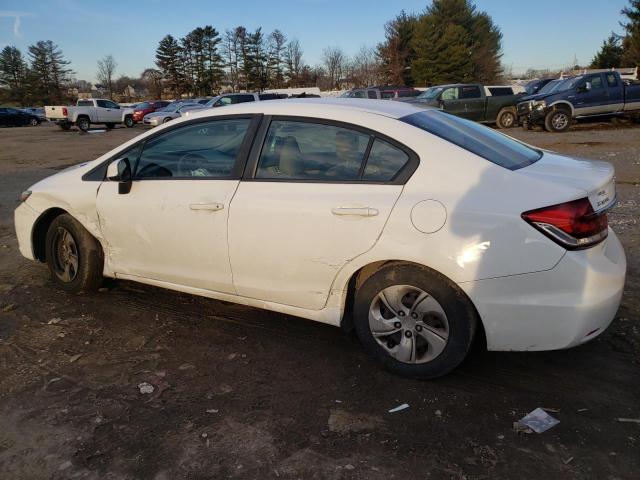 Photo 2 from auction – 2013 HONDA CIVIC LX with VIN 19XFB2F58DE249050