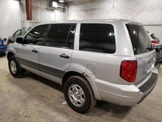 Photo 2 from auction – 2004 HONDA PILOT LX with VIN 2HKYF18104H553292