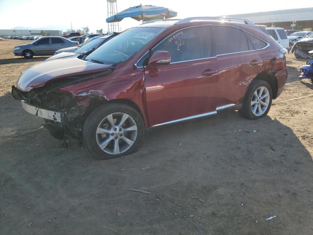 LEXUS RX 350 2012 with VIN 2T2BK1BA1CC147724 - Photo from auction
