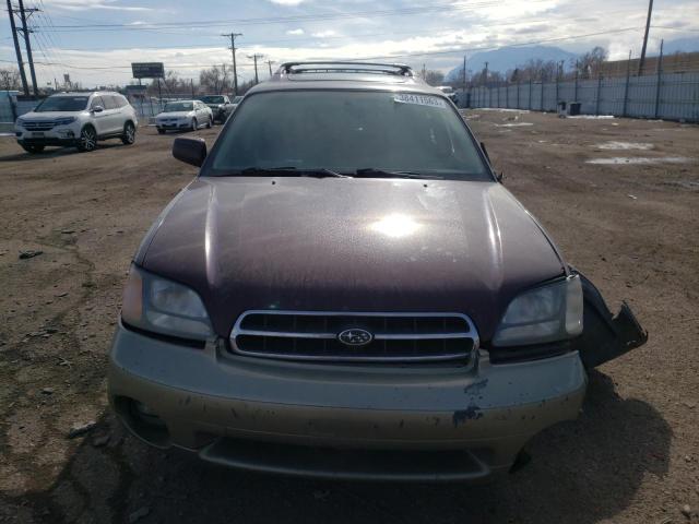 Photo 5 from auction – 2000 SUBARU LEGACY OUT with VIN 4S3BH6862Y7648374