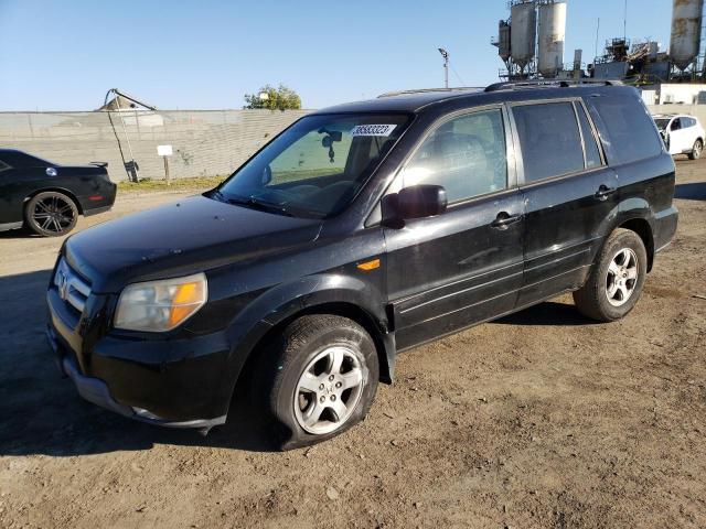 HONDA PILOT SE 2008 with VIN 5FNYF28368B012999 - Photo from auction