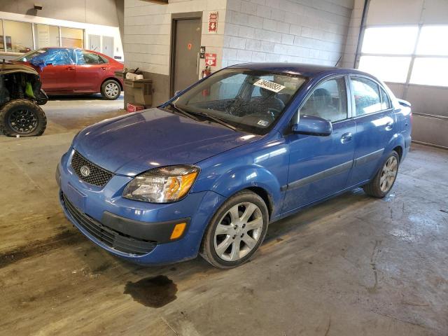 KIA RIO BASE 2009 with VIN KNADE223296469166 - Photo from auction