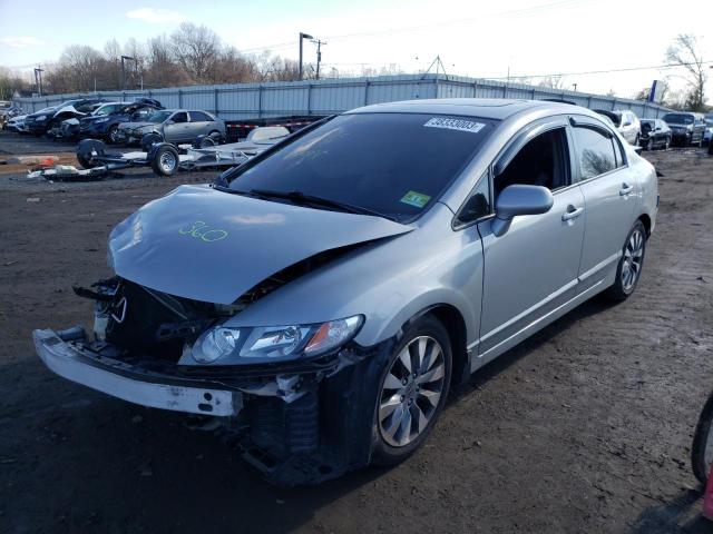HONDA CIVIC EX 2011 with VIN 2HGFA1F8XBH537386 - Photo from auction