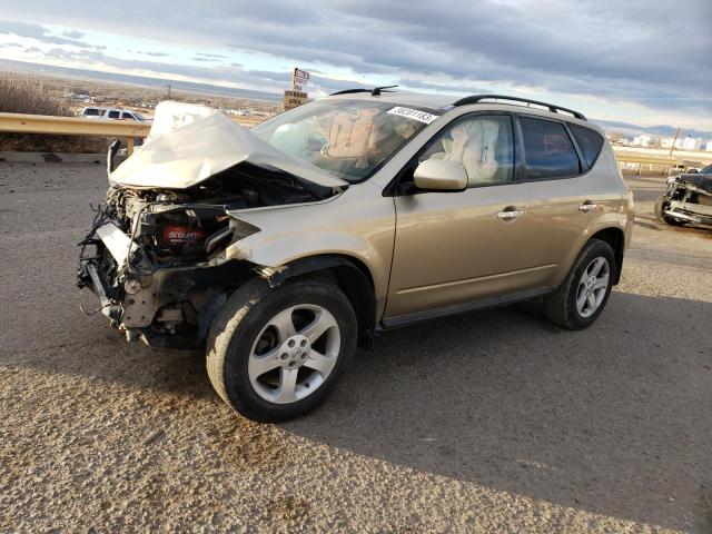 NISSAN MURANO 2005 with VIN JN8AZ08W85W407088 - Photo from auction