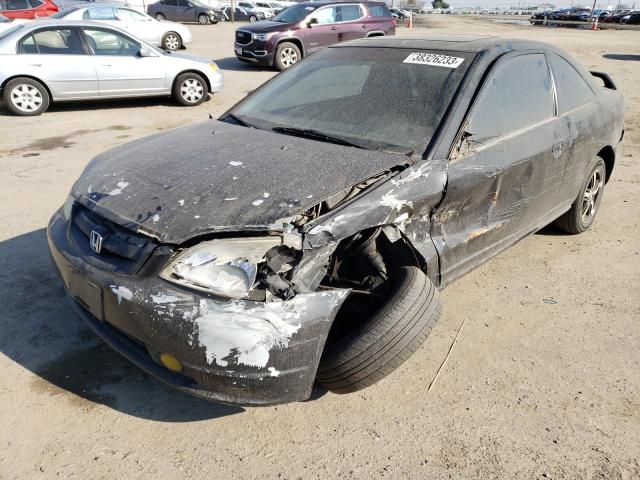 HONDA CIVIC SI 2001 with VIN 1HGEM229X1L071743 - Photo from auction