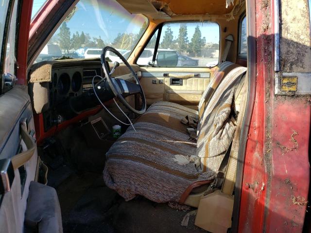 Photo 7 from auction – 1982 CHEVROLET C20 with VIN 2GCGC24M1C1159424