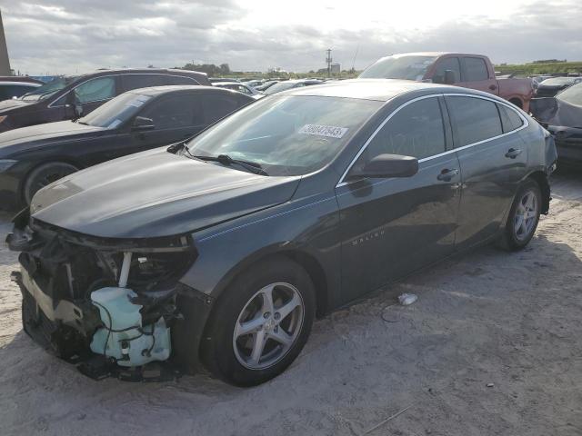CHEVROLET MALIBU LS 2017 with VIN 1G1ZB5ST9HF125151 - Photo from auction