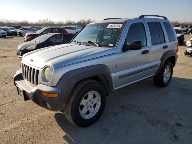 JEEP LIBERTY SP 2003 with VIN 1J4GK48K83W550953 - Photo from auction