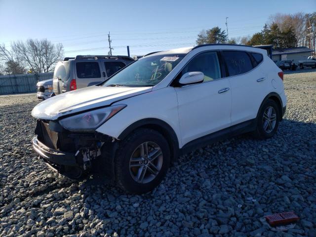 HYUNDAI SANTA FE S 2018 with VIN 5NMZU3LB9JH065568 - Photo from auction