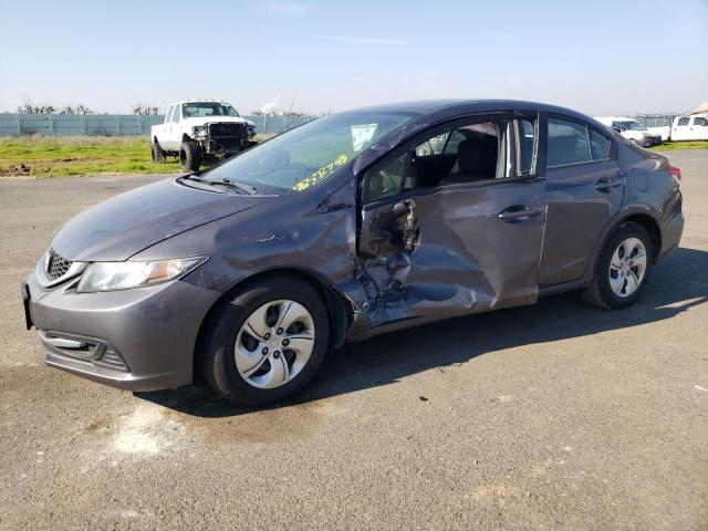 HONDA CIVIC LX 2014 with VIN 19XFB2E53EE067257 - Photo from auction