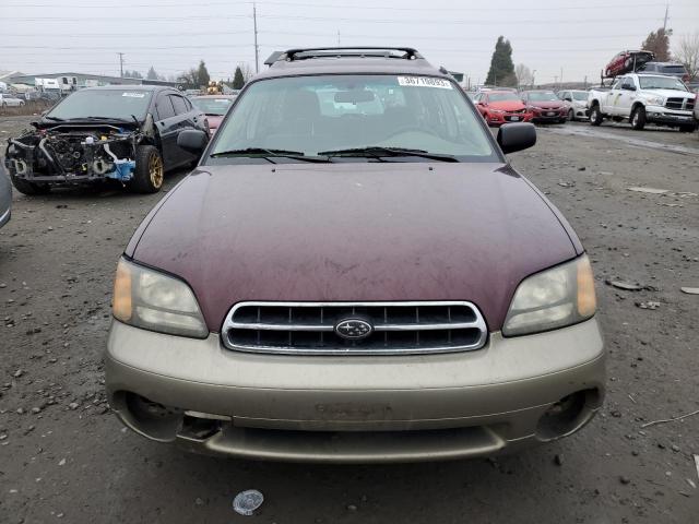 Photo 5 from auction – 2000 SUBARU LEGACY OUT with VIN 4S3BH6657Y7625330