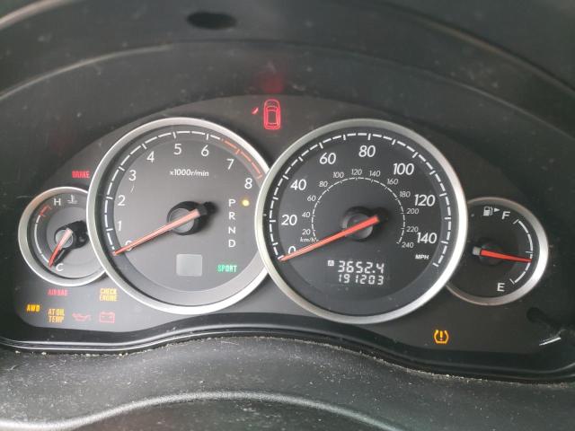 Photo 9 from auction – 2007 SUBARU LEGACY OUT with VIN 4S4BP61C277335001