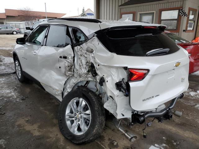 Photo 2 from auction – 2022 CHEVROLET BLAZER 3LT with VIN 3GNKBJRS3NS222178