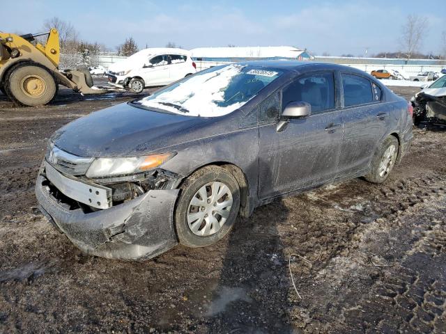 HONDA CIVIC LX 2012 with VIN 19XFB2F54CE023425 - Photo from auction