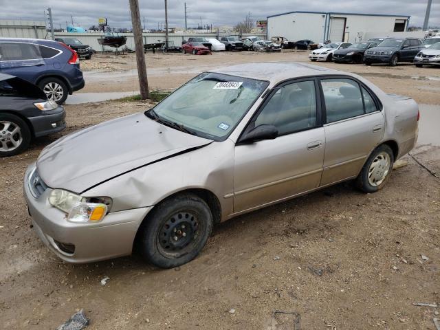 TOYOTA COROLLA CE 2001 with VIN 1NXBR12E21Z457556 - Photo from auction