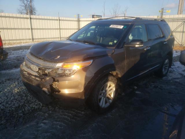 FORD EXPLORER X 2015 with VIN 1FM5K8D85FGB00587 - Photo from auction