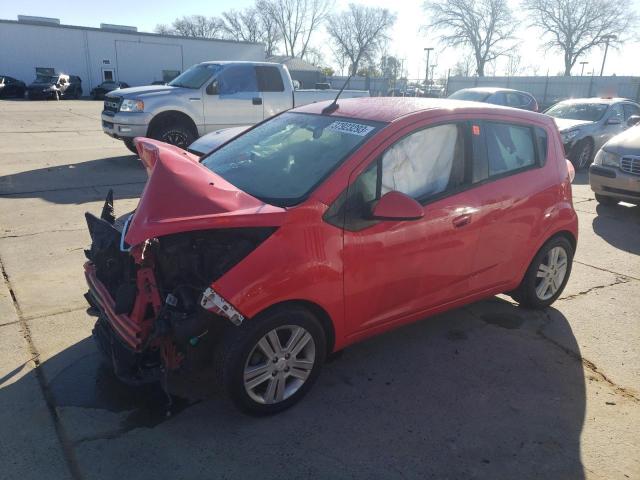 CHEVROLET SPARK 1LT 2013 with VIN KL8CD6S91DC588679 - Photo from auction