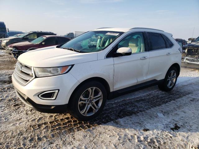 FORD EDGE TITAN 2016 with VIN 2FMPK4K93GBB43167 - Photo from auction