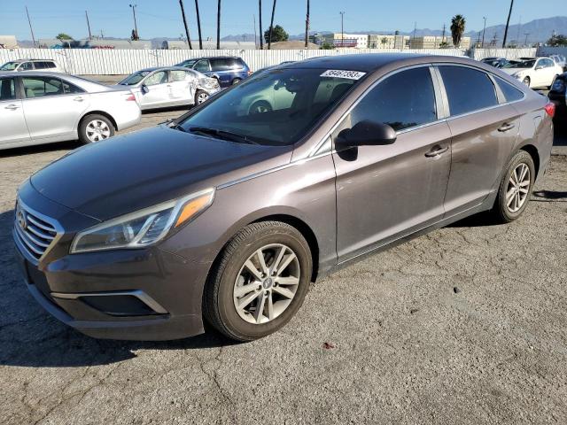 HYUNDAI SONATA SE 2016 with VIN 5NPE24AF1GH268112 - Photo from auction