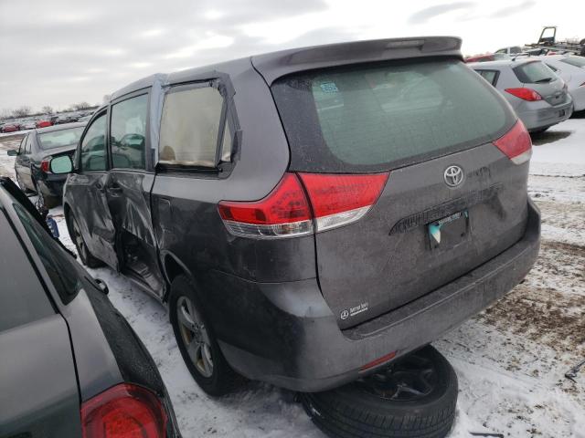 Photo 2 from auction – 2011 TOYOTA SIENNA with VIN 5TDZK3DC6BS168202
