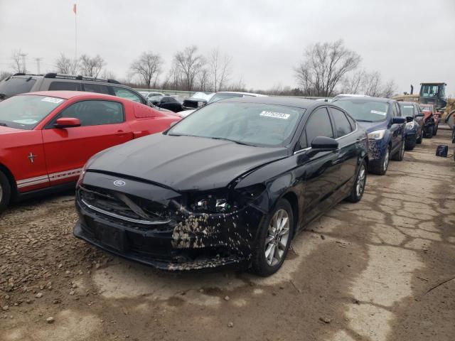 FORD FUSION SE 2017 with VIN 3FA6P0HD3HR129588 - Photo from auction