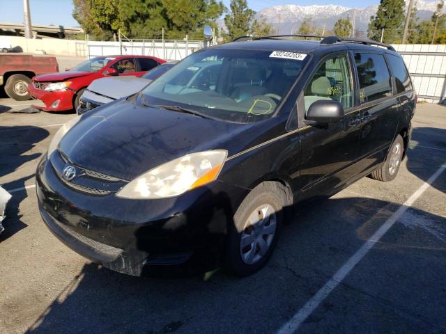 TOYOTA SIENNA CE 2008 with VIN 5TDZK23C48S166159 - Photo from auction