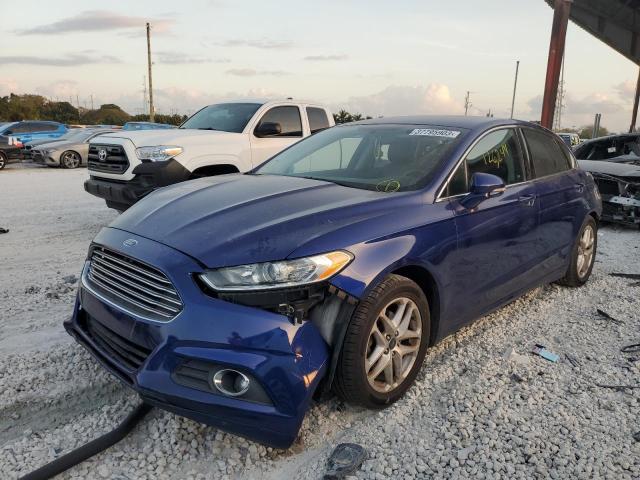 FORD FUSION SE 2016 with VIN 3FA6P0HD6GR389448 - Photo from auction