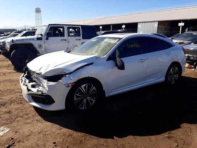 HONDA CIVIC EX 2018 with VIN JHMFC1F36JX039627 - Photo from auction