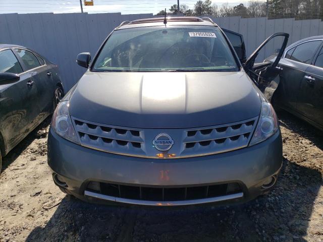 Photo 5 from auction – 2007 NISSAN MURANO SL with VIN JN8AZ08W17W606485