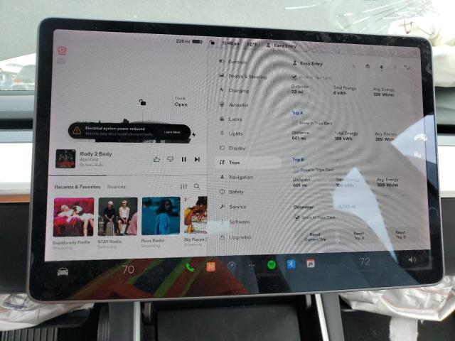 Photo 9 from auction – 2020 TESLA MODEL 3 with VIN 5YJ3E1EB6LF421676