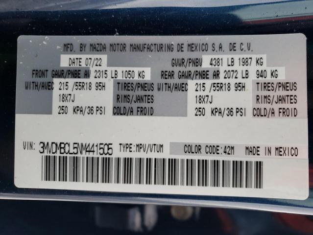 Photo 14 from auction – 2022 MAZDA CX-30 PREF with VIN 3MVDMBCL5NM441505