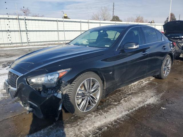 INFINITI Q50 BASE 2015 with VIN JN1BV7AR4FM418193 - Photo from auction