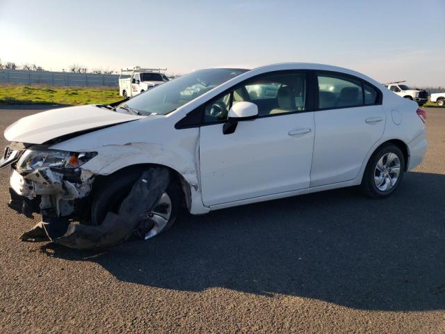 Photo 1 from auction – 2013 HONDA CIVIC LX with VIN 19XFB2F51DE258074