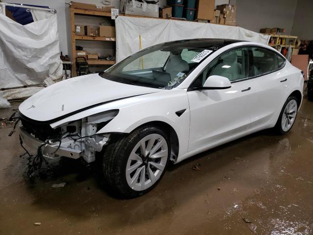 TESLA MODEL 3 2022 with VIN 5YJ3E1EB1NF347845 - Photo from auction