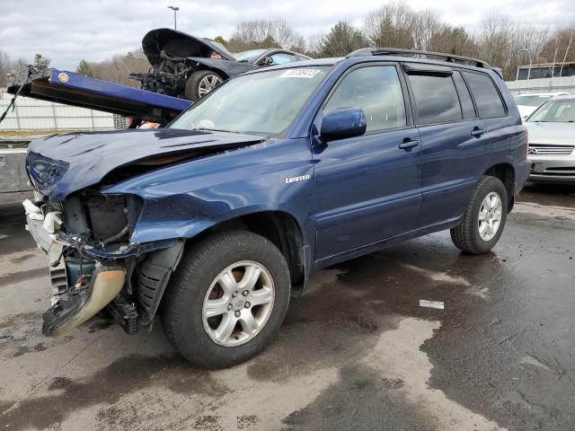 TOYOTA HIGHLANDER 2001 with VIN JTEHF21A110018587 - Photo from auction