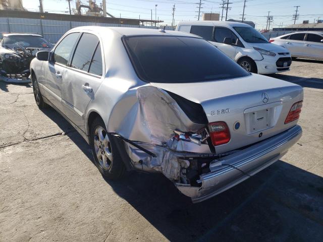 Photo 2 from auction – 2002 MERCEDES-BENZ E 320 with VIN WDBJF65JX2B418045