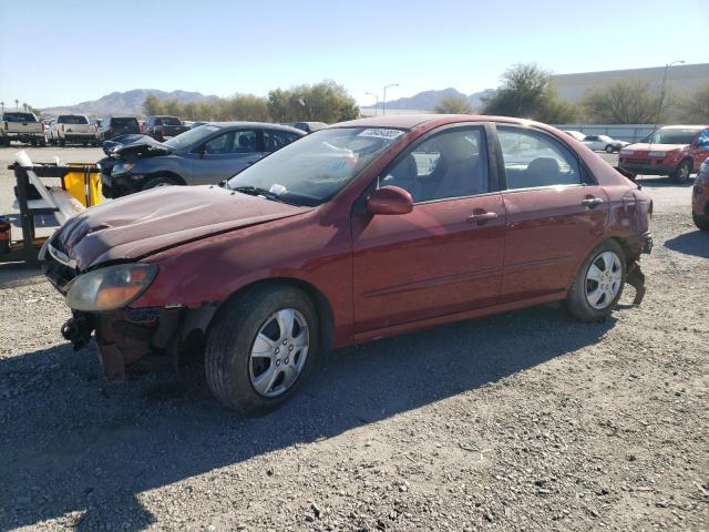 KIA SPECTRA EX 2009 with VIN KNAFE222095661580 - Photo from auction