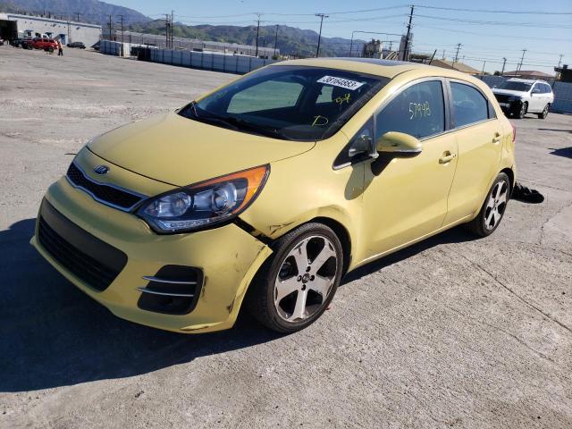 KIA RIO EX 2016 with VIN KNADN5A31G6668130 - Photo from auction
