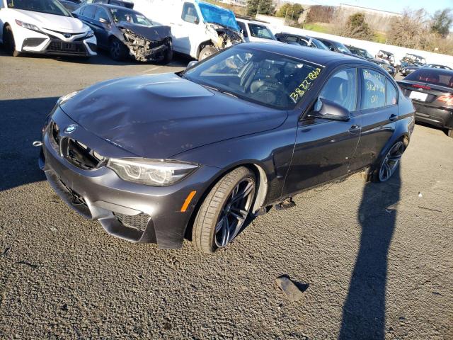 BMW M3 2018 with VIN WBS8M9C59J5L00135 - Photo from auction