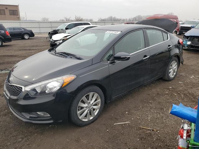 KIA FORTE EX 2014 with VIN KNAFX4A87E5204769 - Photo from auction