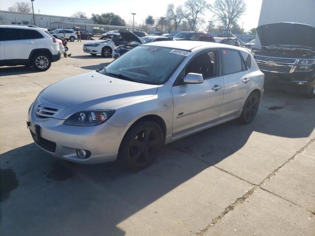 MAZDA 3 HATCHBAC 2005 with VIN JM1BK143551319490 - Photo from auction