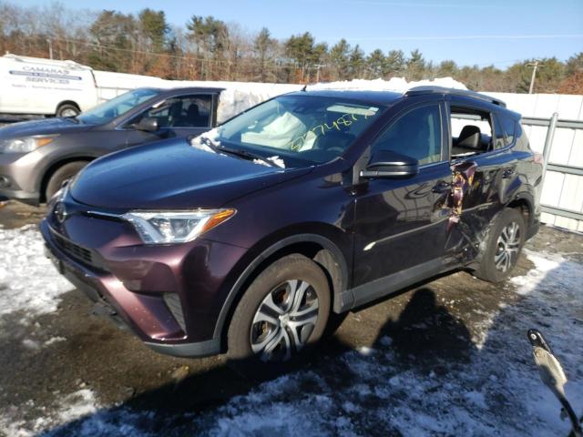 TOYOTA RAV4 LE 2017 with VIN 2T3BFREV6HW645808 - Photo from auction