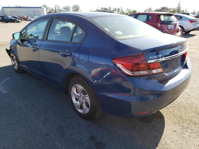 Photo 2 from auction – 2014 HONDA CIVIC LX with VIN 19XFB2F56EE237223